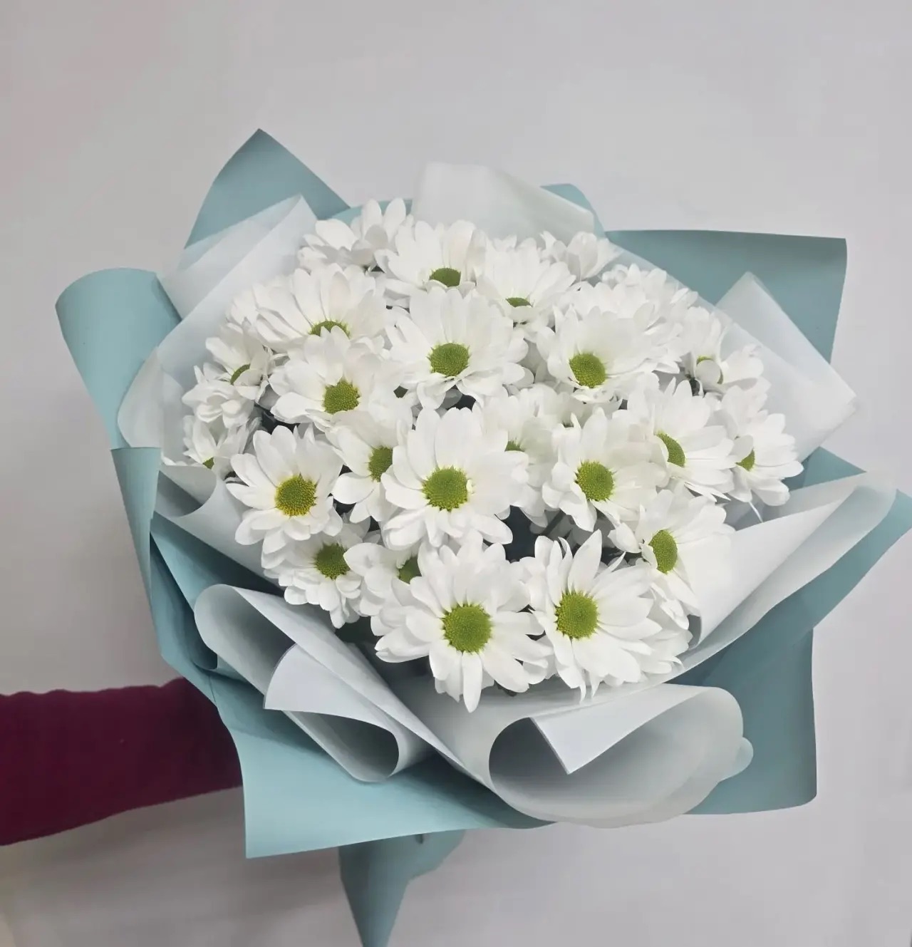 Букет из хризантем 