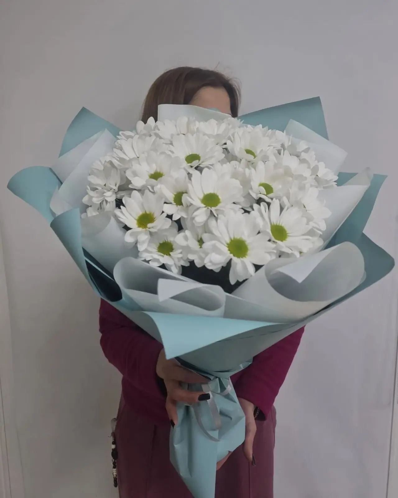 Букет из хризантем 