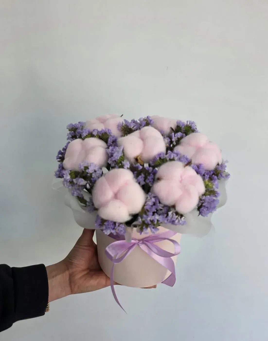 Композиция в шляпной коробке 