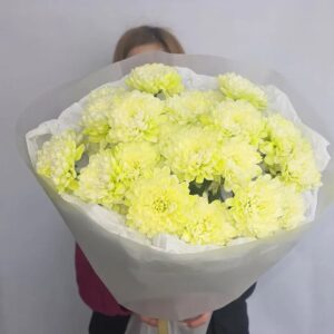 Букет из хризантем "Солнце"