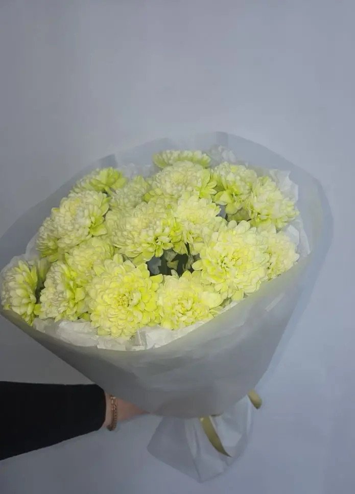 Букет из хризантем 