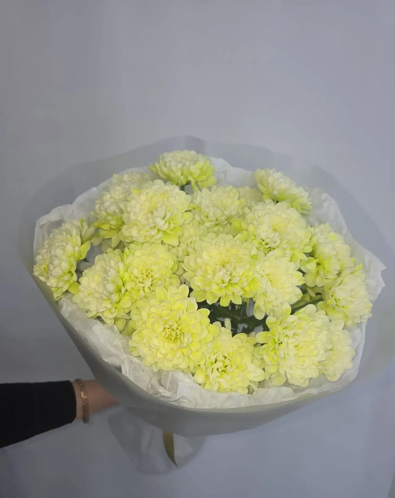 Букет из хризантем 