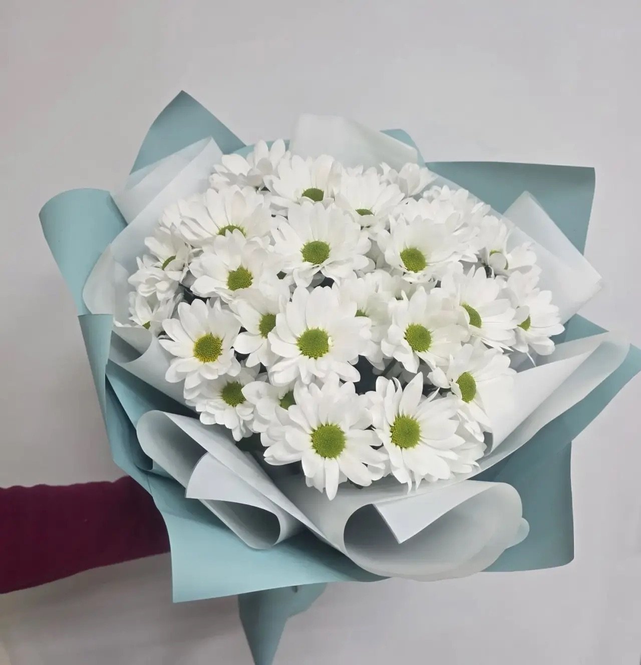 Букет из хризантем 