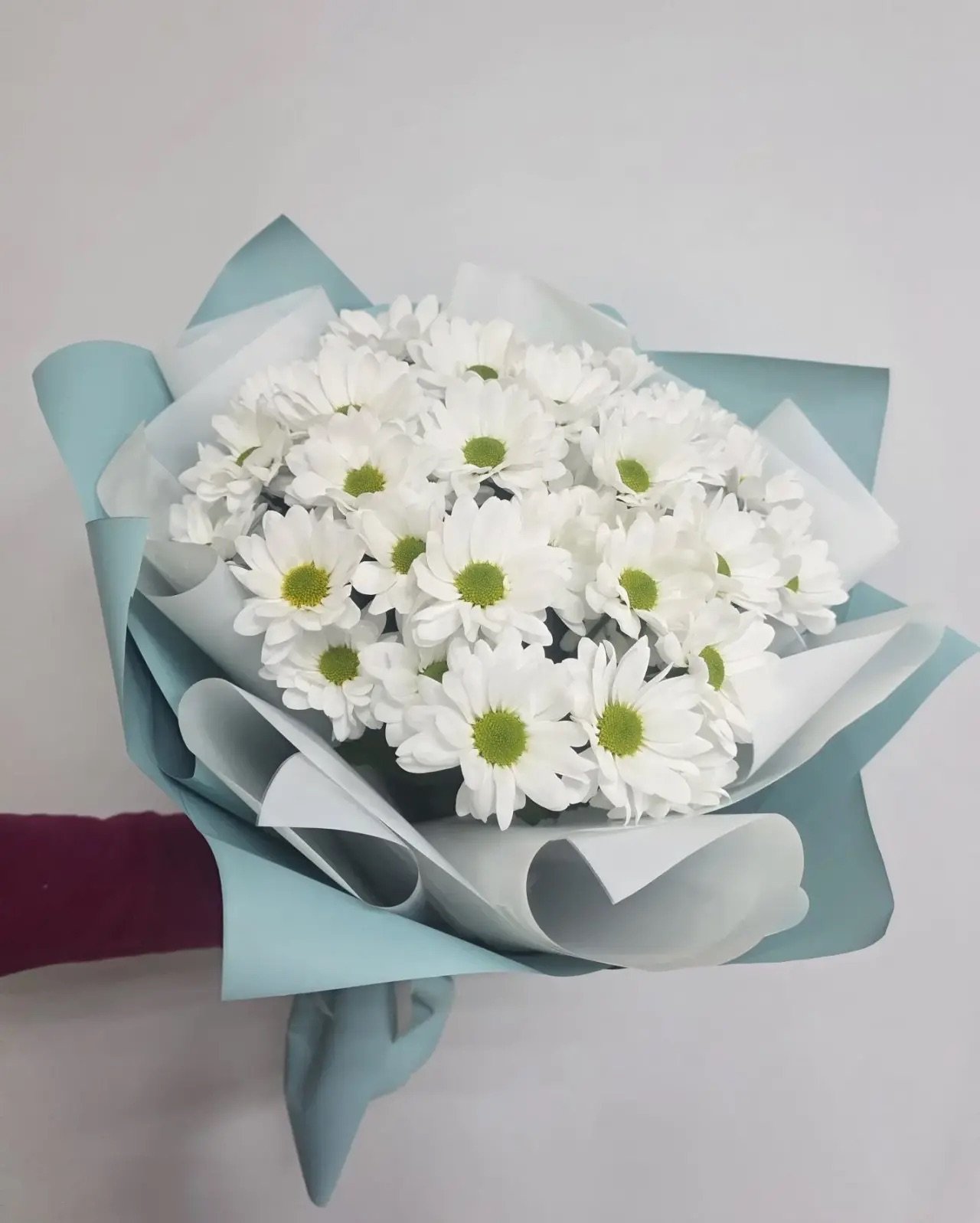 Букет из хризантем 