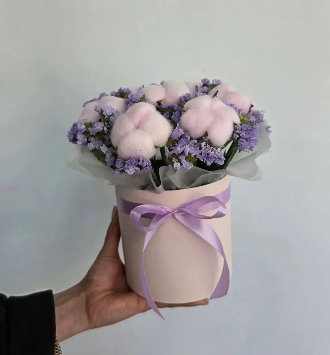 Композиция в шляпной коробке 