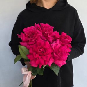 Французская роза "Королевский малиновый"
